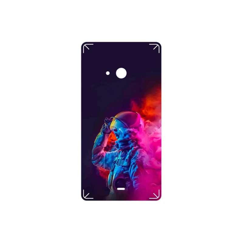 برچسب پوششی ماهوت مدل Smoke Rainbow Digital Art 1 مناسب برای گوشی موبایل مایکروسافت Lumia 540