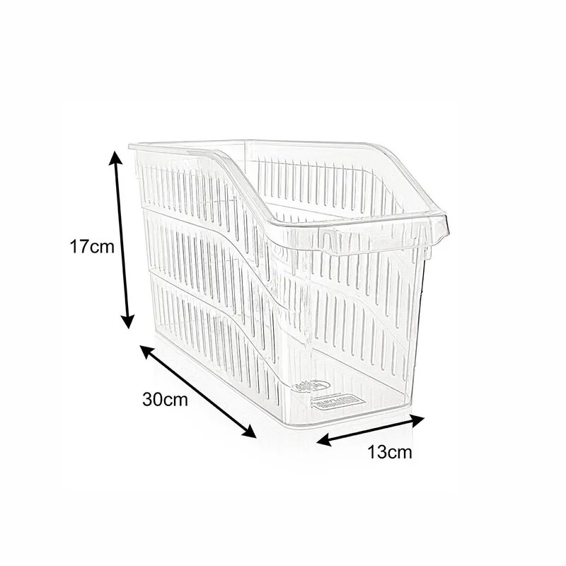 سبد نظم دهنده یخچال هوبی لایف مدل Origamix کد 031062 بسته 3 عددی