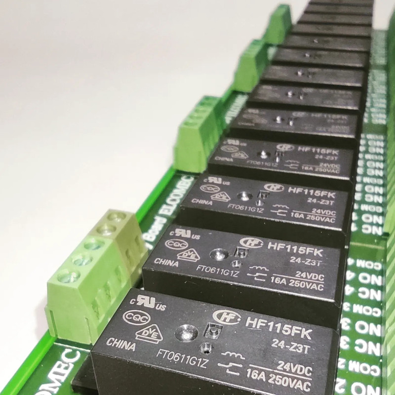 کارت رله 16 کانال اِلکامِک مدل E-RB-HTN16 کارت رله 16 کانال اِلکامِک مدل E-RB-HTN16