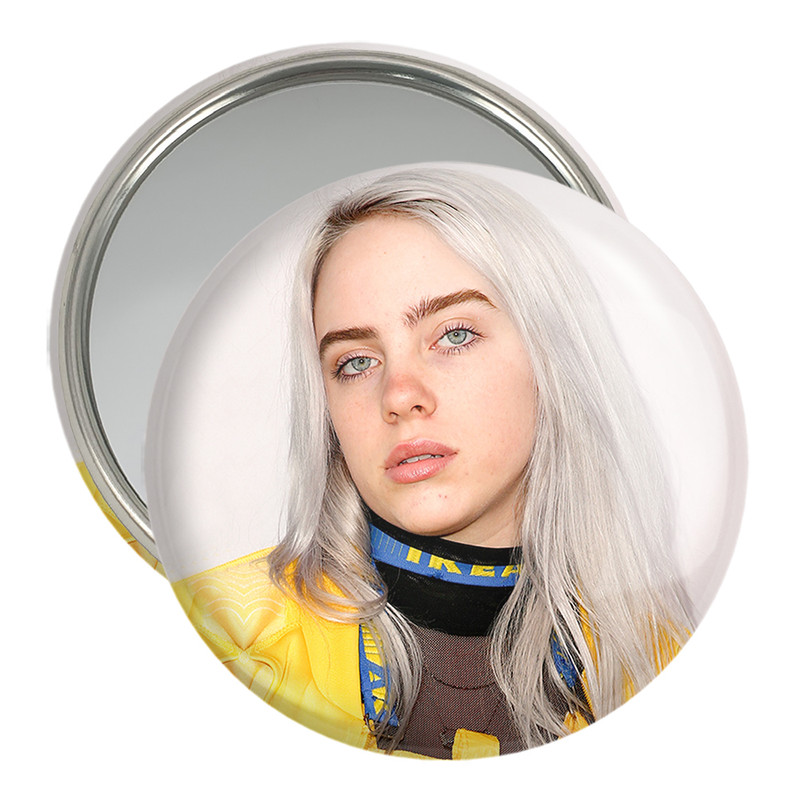 آینه جیبی خندالو مدل بیلی آیلیش Billie Eilish  کد 2800