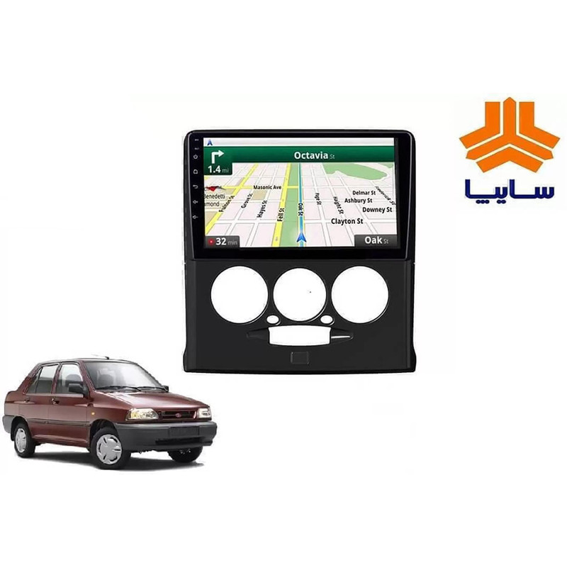 پخش کننده اندروید خودرو مدل Burmester مناسب برای پراید 131