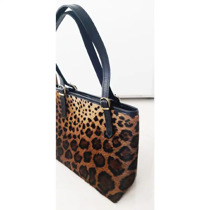 کیف دوشی زنانه مدل لئوپارد