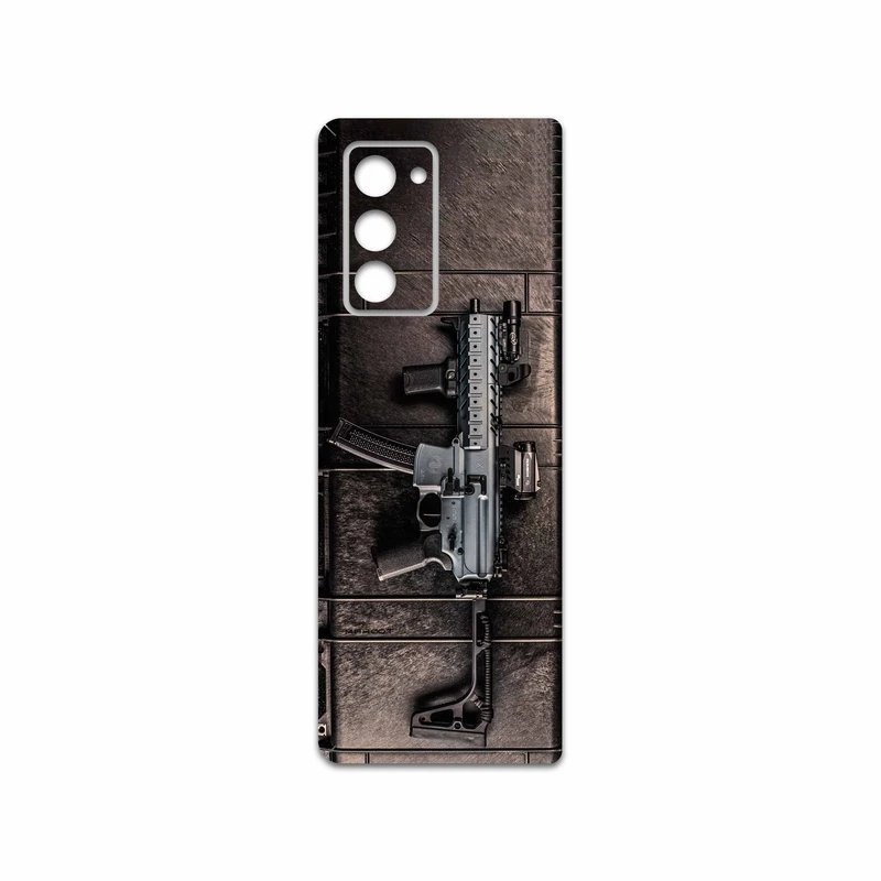 برچسب پوششی ماهوت مدل Gun مناسب برای گوشی موبایل سامسونگ Galaxy Z FOLD 2