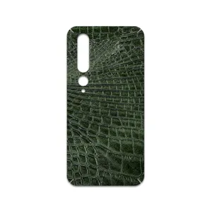 MAHOOT Green-Crocodile-Leather Cover Sticker for Xiaomi Mi 10 5G