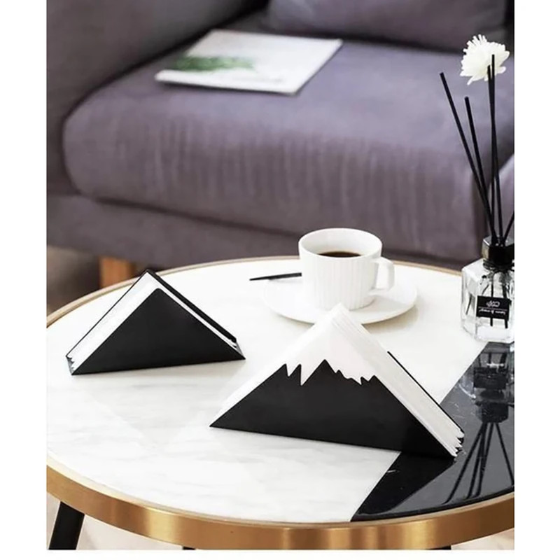 جای دستمال کاغذی مدل فلزی قله کد zb6