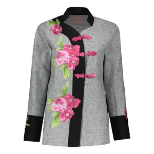 کت زنانه گره استایل مدل چینی ساکورا