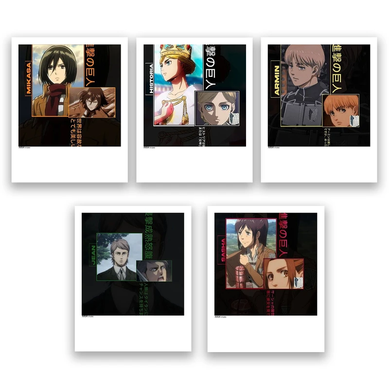 آویز تزیینی عرش مدل انیمه کد Asa502 مجموعه پنچ عددی