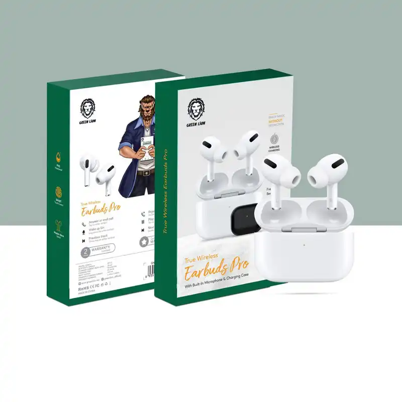 هدفون بلوتوثی گرین لاین مدل GNTWSPROWH Earbuds Pro