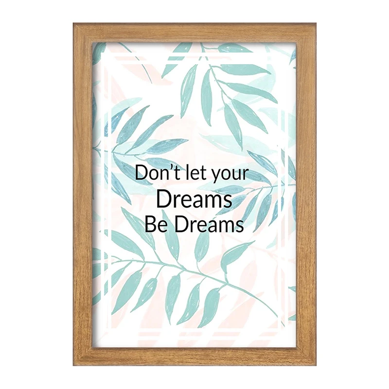 تابلو خندالو مدل Don't Dreams Be Dreams کد F11497