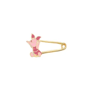 سنجاق سینه طلا 18 عیار بچگانه ماوی گالری مدل پیگلت