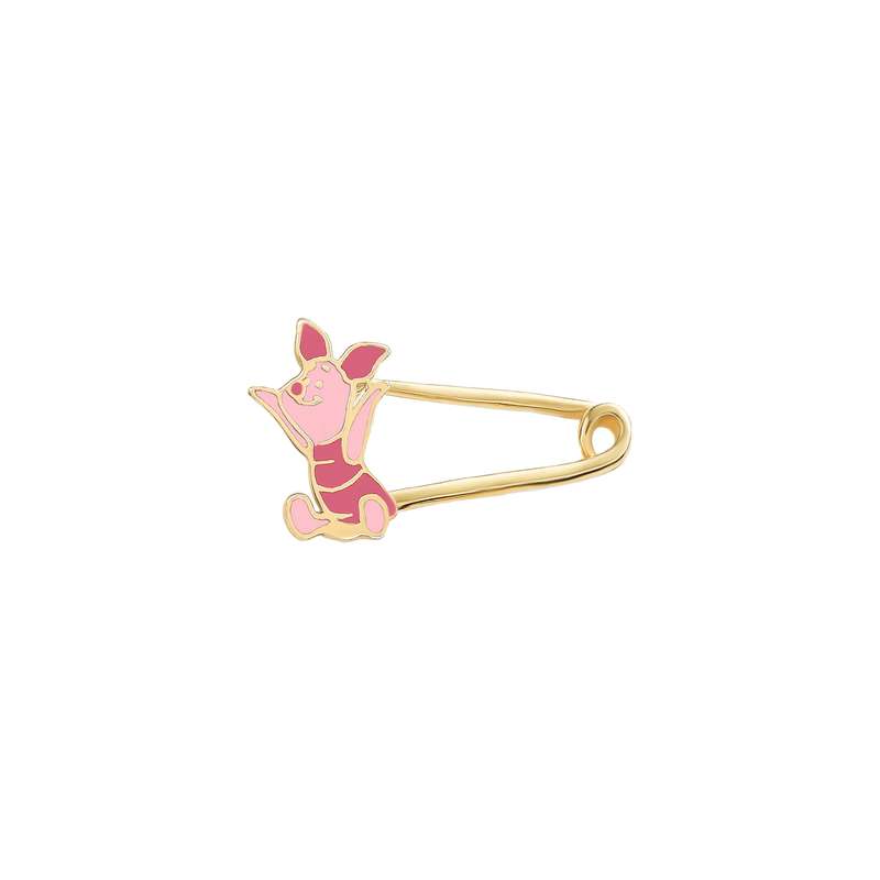 سنجاق سینه طلا 18 عیار بچگانه ماوی گالری مدل پیگلت