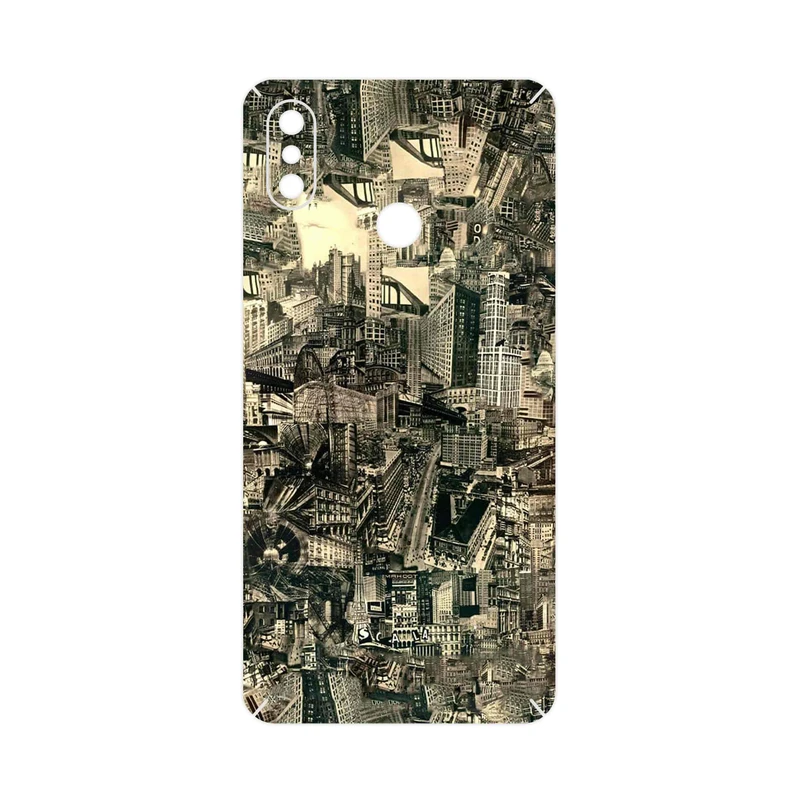 برچسب پوششی ماهوت مدل Collage of Skyscraper مناسب برای گوشی موبایل شیائومی Mi Max 3