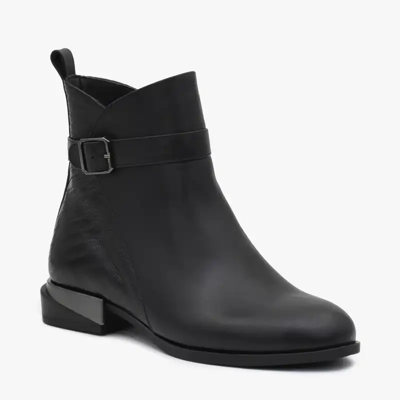 نیم بوت زنانه چرم تهران مدل Z95