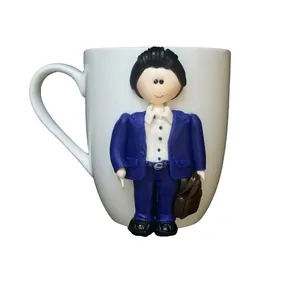 ماگ سرامیکی مدل پسر کارمند بانک کد 01031