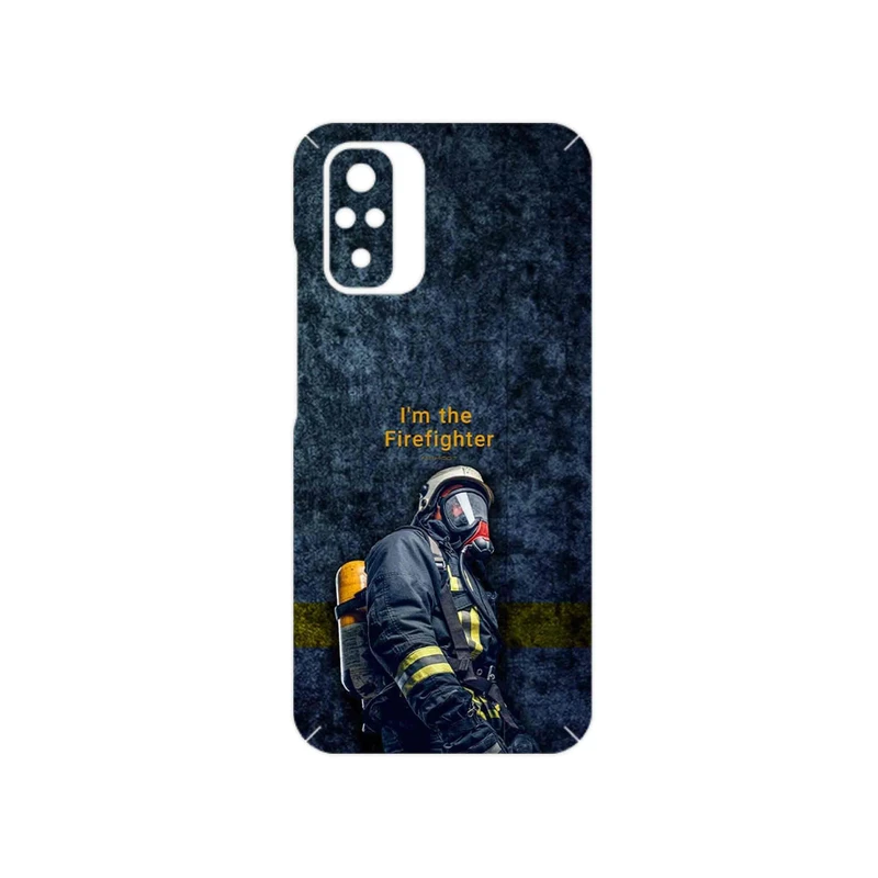 برچسب پوششی ماهوت مدل Firefighter مناسب برای گوشی موبایل شیائومی Redmi Note 10s