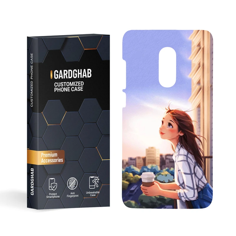 کاور گارد قاب مدل دخترانه مناسب برای گوشی موبایل شیائومی Mi note 4