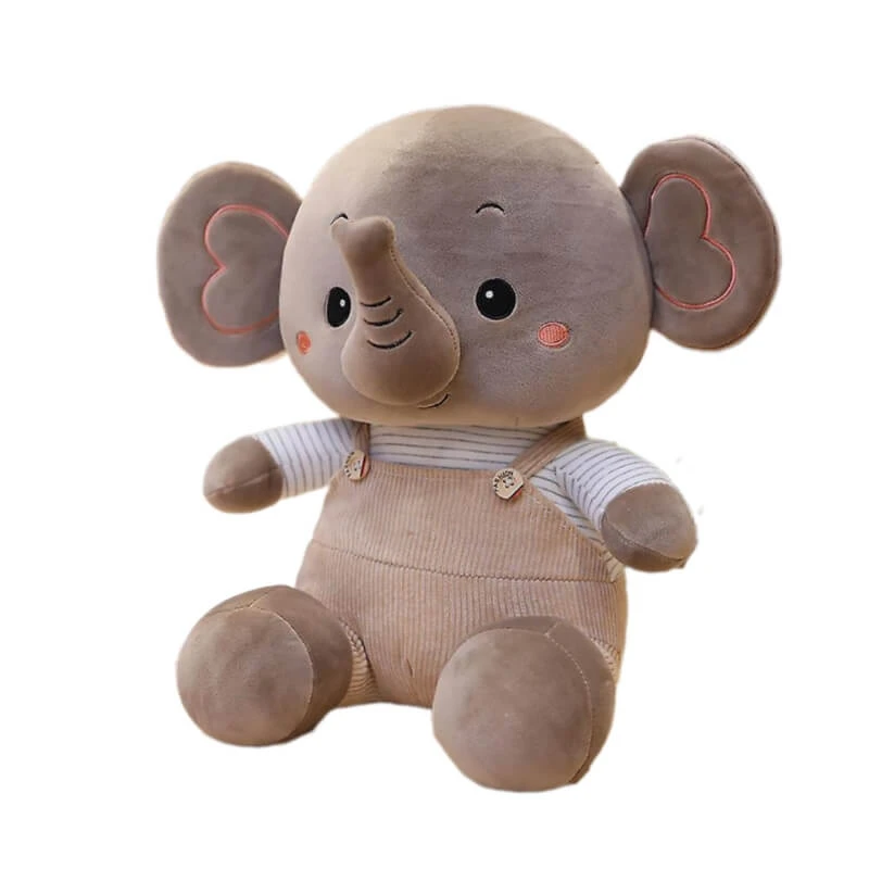 عروسک طرح فیل مدل F191 ارتفاع 50 سانتی‌متر