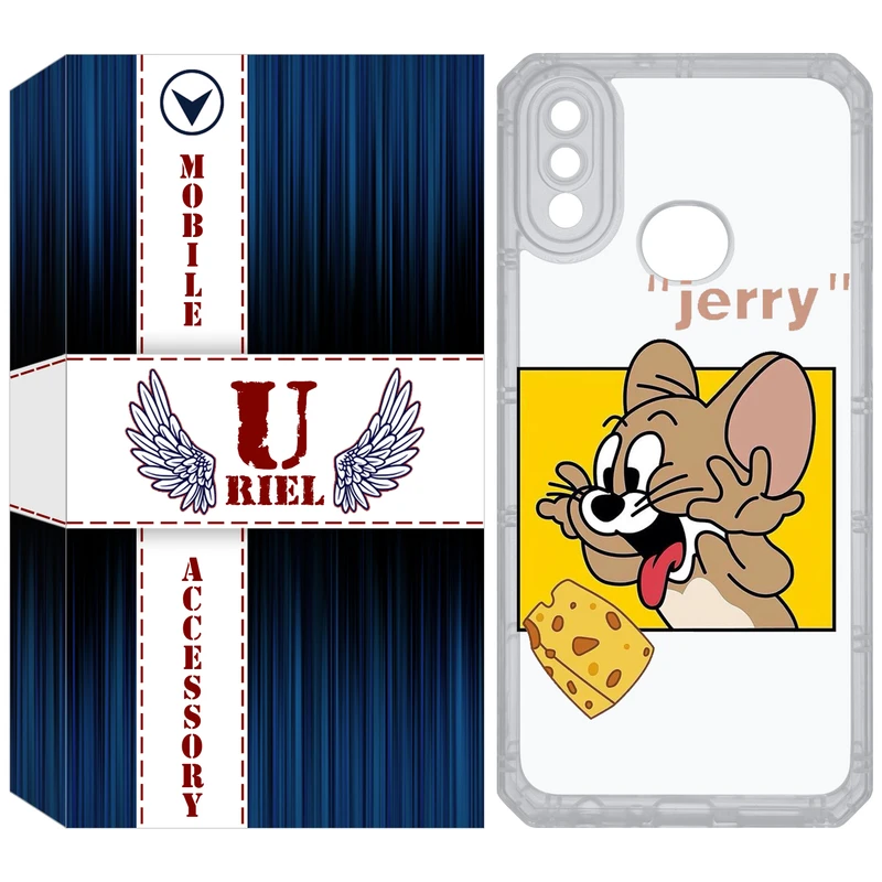 کاور یوریل مدل Clear کد 11 طرح جری مناسب برای گوشی موبایل سامسونگ Galaxy A10S / M10S