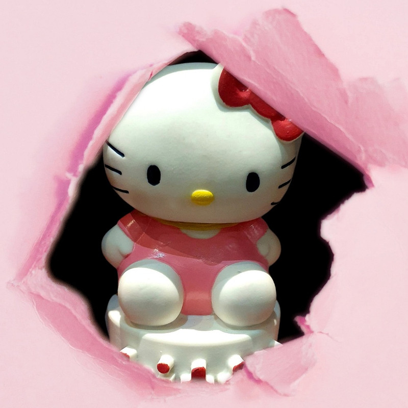 قلک مدل Hello kitty