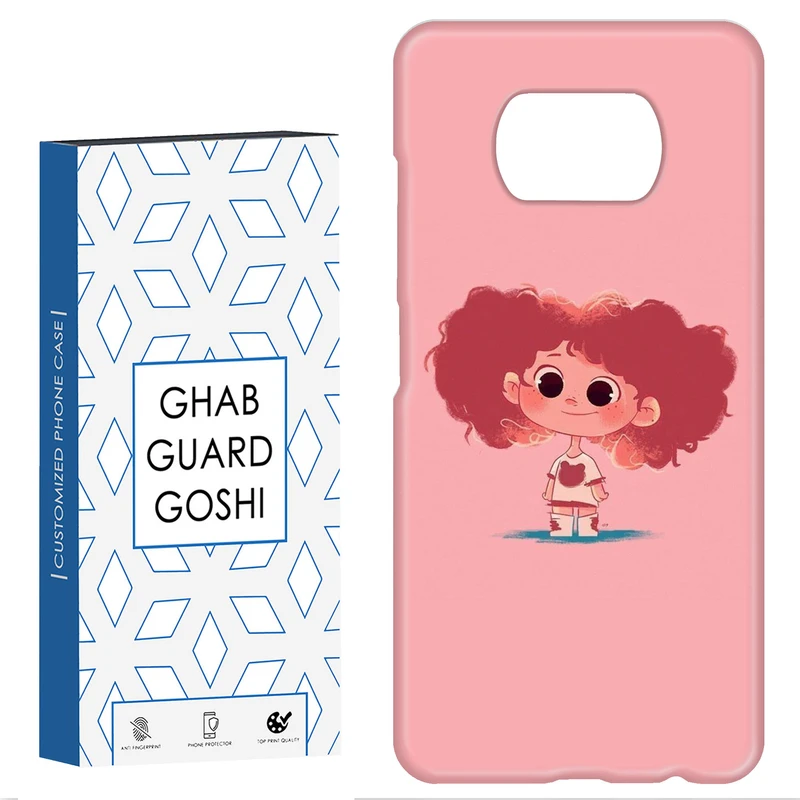 کاور قاب گارد گوشی طرح دختر  کد Dimo-749 مناسب برای گوشی موبایل شیائومی POCO X3 / X3 PRO / X3 NFC