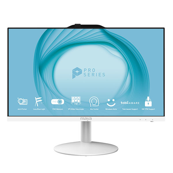 کامپیوتر همه کاره 24 اینچ مایا مدل MA24D 12M Core i5 12400 DDR5 16 گیگابایت یک ترابایت SSD UHD Graphics (integrated) IPS