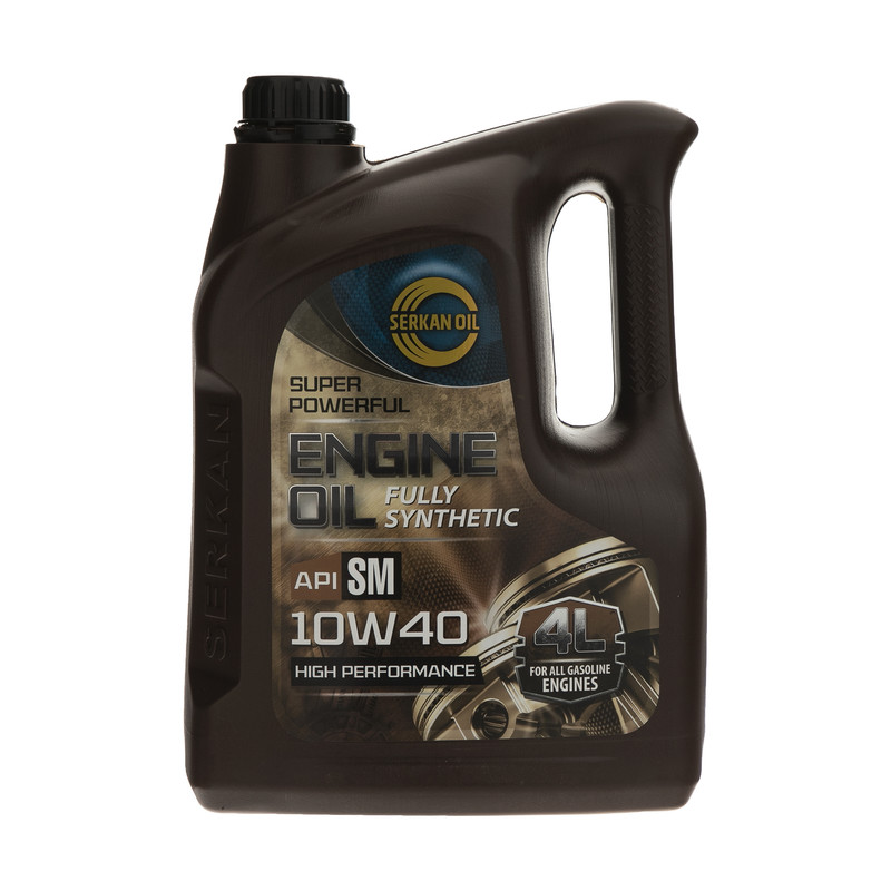 روغن موتور خودرو سرکان مدل 10W-40 SM حجم 4 لیتر