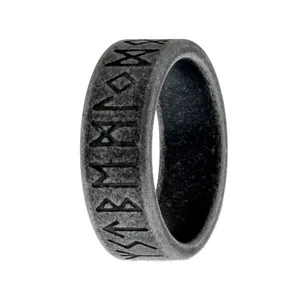 انگشتر مردانه برانت مدل الفبای وایکینگ