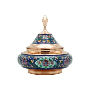شکلات خوری مسی مدل بشقاب پرنده