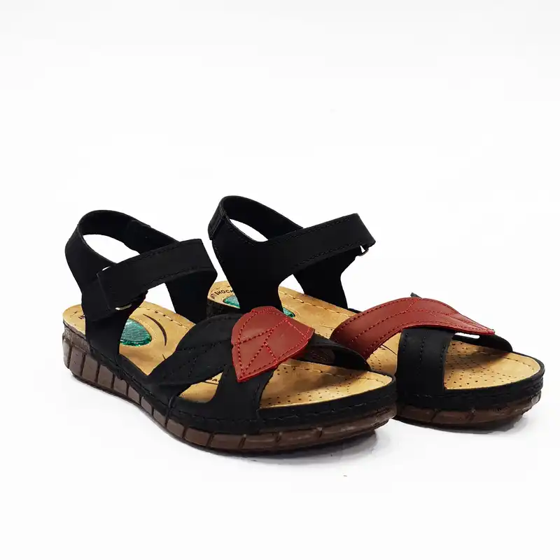 صندل زنانه شهپر مدل Si-Bk