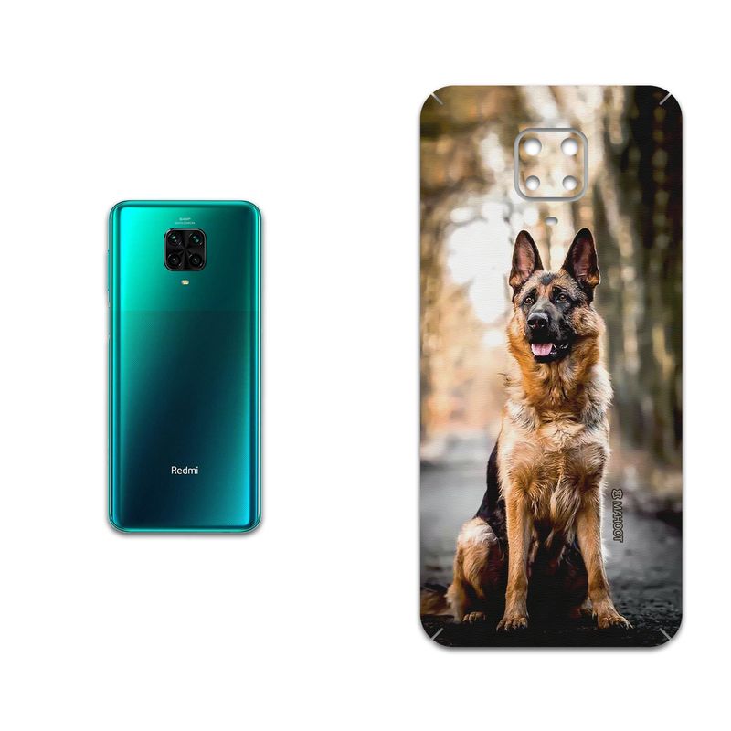 برچسب پوششی ماهوت مدل Dog-1 مناسب برای گوشی موبایل شیائومی Redmi Note 9 Pro