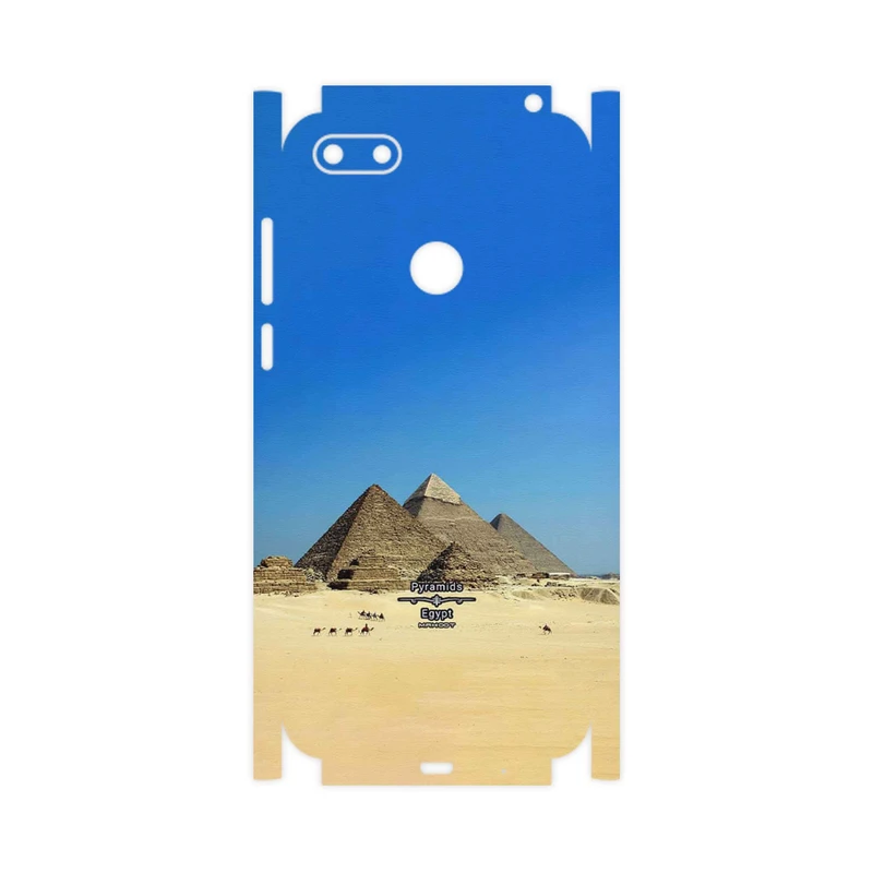 برچسب پوششی ماهوت مدل Pyramids of Egypt-FullSkin مناسب برای گوشی موبایل موتورولا Moto E6 Play