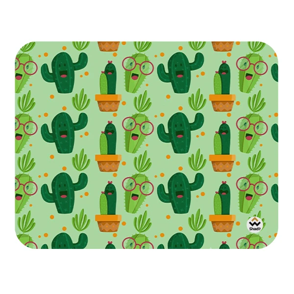 ماوس پد شادیت مدل کاکتوس کد03 سایز24*19سانتی متر