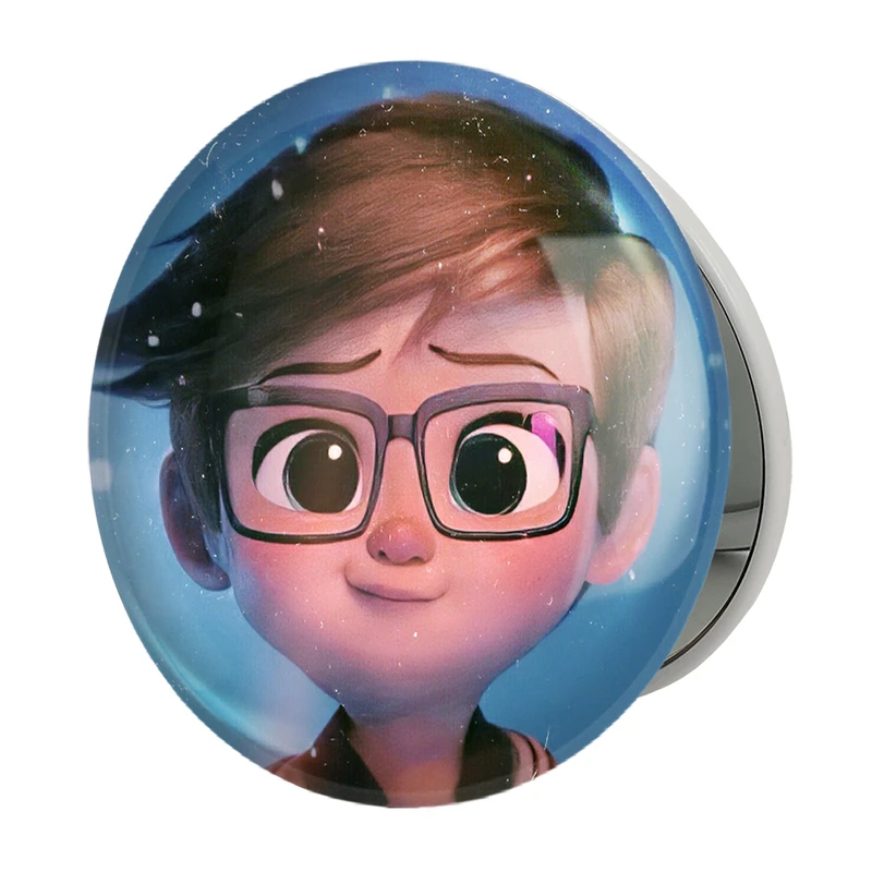 آینه جیبی خندالو طرح بچه رئیس Boss Baby مدل تاشو کد 12524 