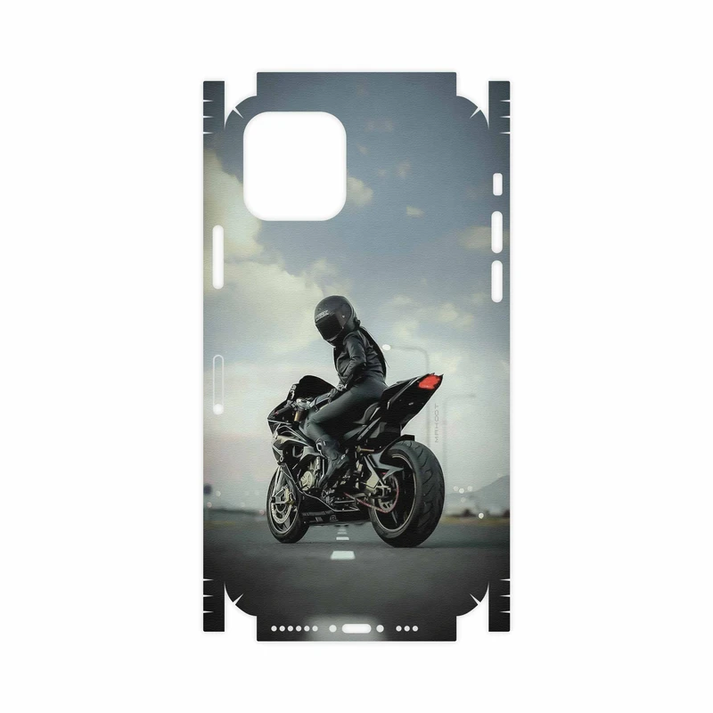 برچسب پوششی ماهوت مدل Motorcycling-FullSkin مناسب برای گوشی موبایل اپل iPhone 11 Pro