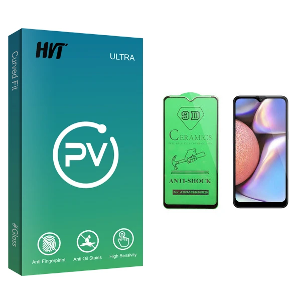 محافظ صفحه نمایش سرامیکی اچ وی تی مدل PV glass مناسب برای گوشی موبایل سامسونگ Galaxy A10s
