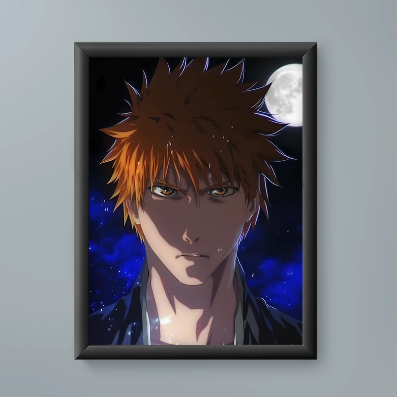 تابلو مدل انیمه ایچیگو کوروساکی بلیچ Ichigo Kurosaki bleach anime 12