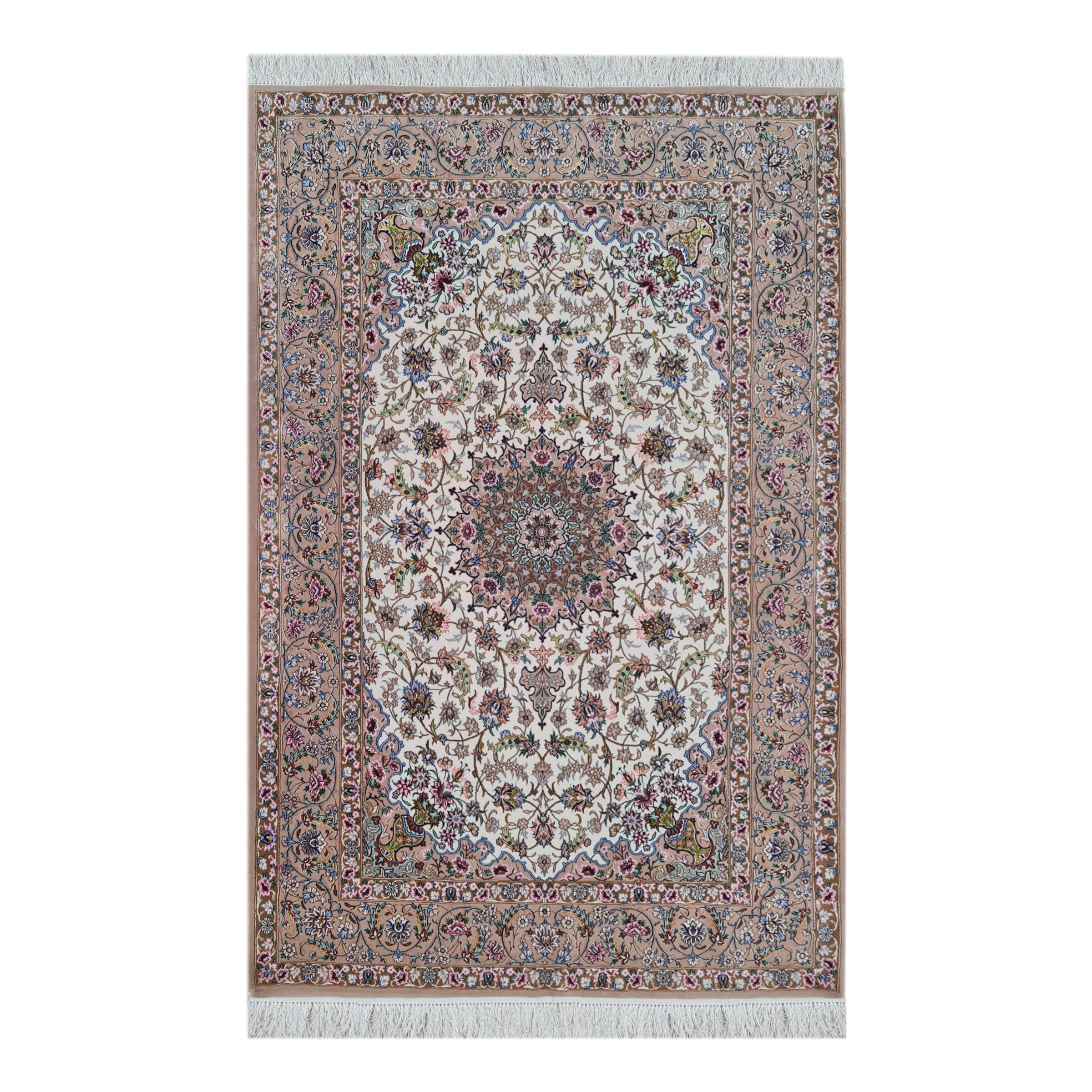 فرش دستبافت دو و نیم متری مدل اصفهان کد 1561