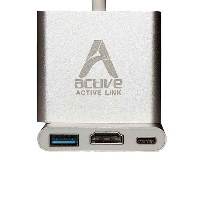 مبدل USB-C به Multiport اکتیو لینک مدل AL-UC-TO-M