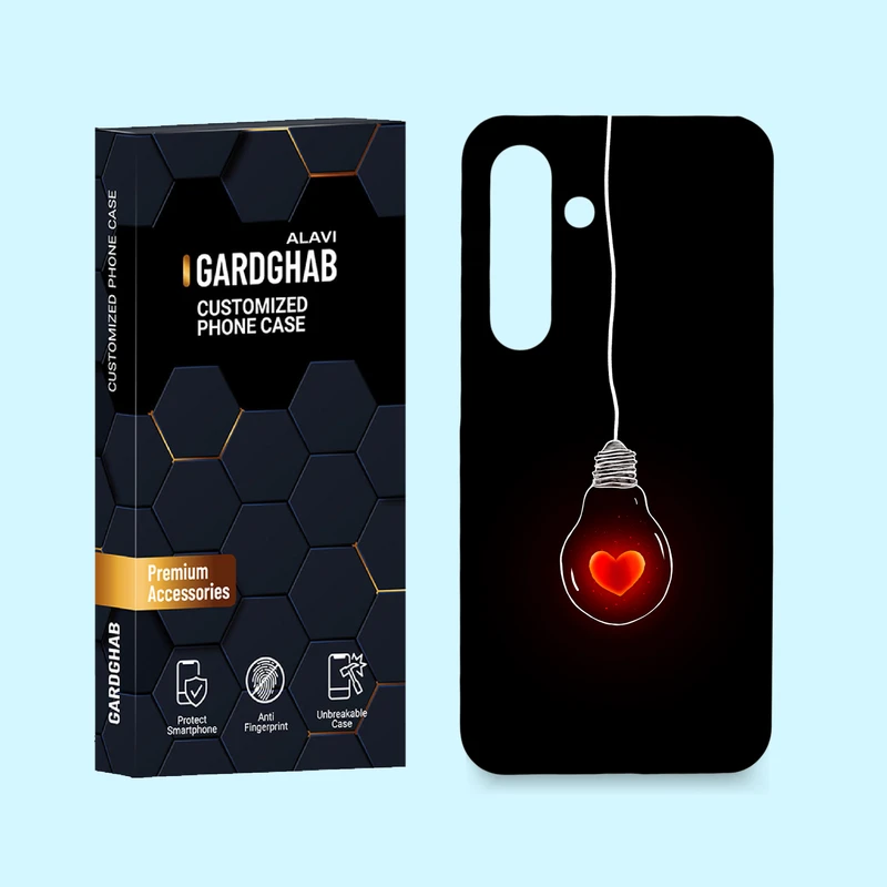 کاور گارد قاب مدل عاشقانه مناسب برای گوشی موبایل سامسونگ Galaxy S24