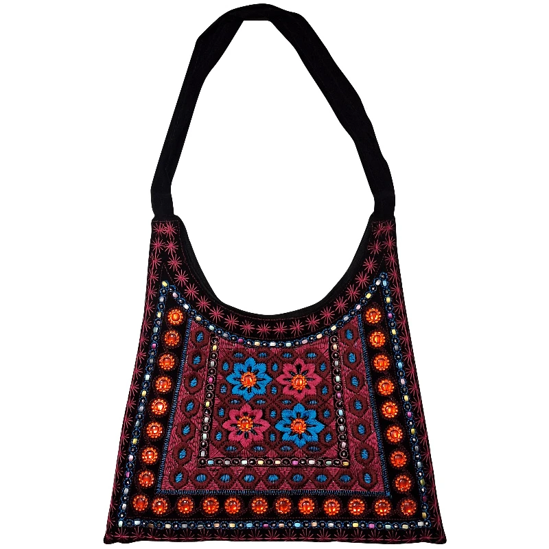 کیف رو دوشی سوزن دوزی کد KFSOOZ143