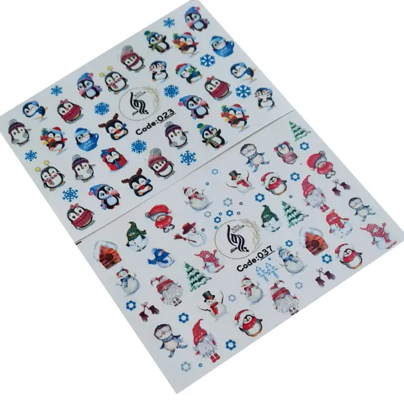 برچسب لنز ناخن رویاسنتر مدل 2337 مجموعه 2 عددی