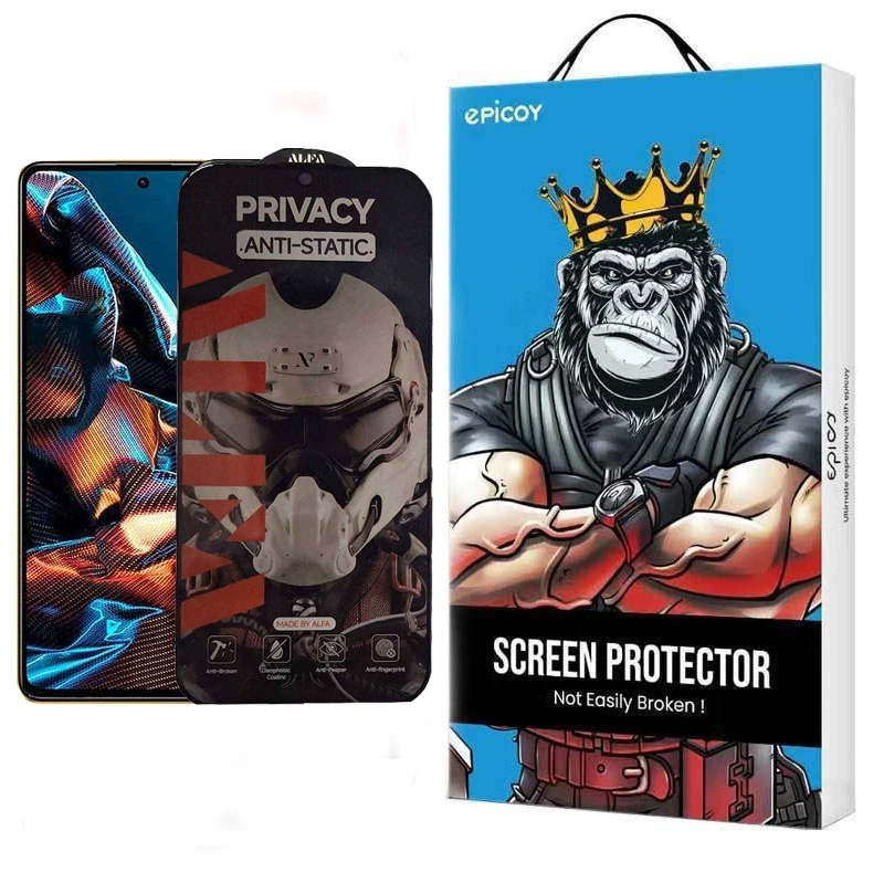 محافظ صفحه نمایش حریم شخصی اپیکوی مدل Alpha مناسب برای گوشی موبایل شیائومی Poco X5 Pro / X5 / X4 Pro 5G / X3 Pro / X3 NFC / X3 / X2