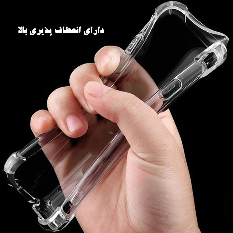 کاور مدل شفاف مناسب برای گوشی موبایل شیائومی Redmi Note 8 Pro