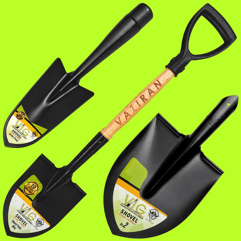 بیل و بیلچه وزیران کد VIG 0470 مجموعه 3 عددی 