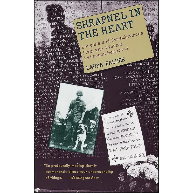 کتاب Shrapnel in the Heart اثر Laura Palmer انتشارات Vintage