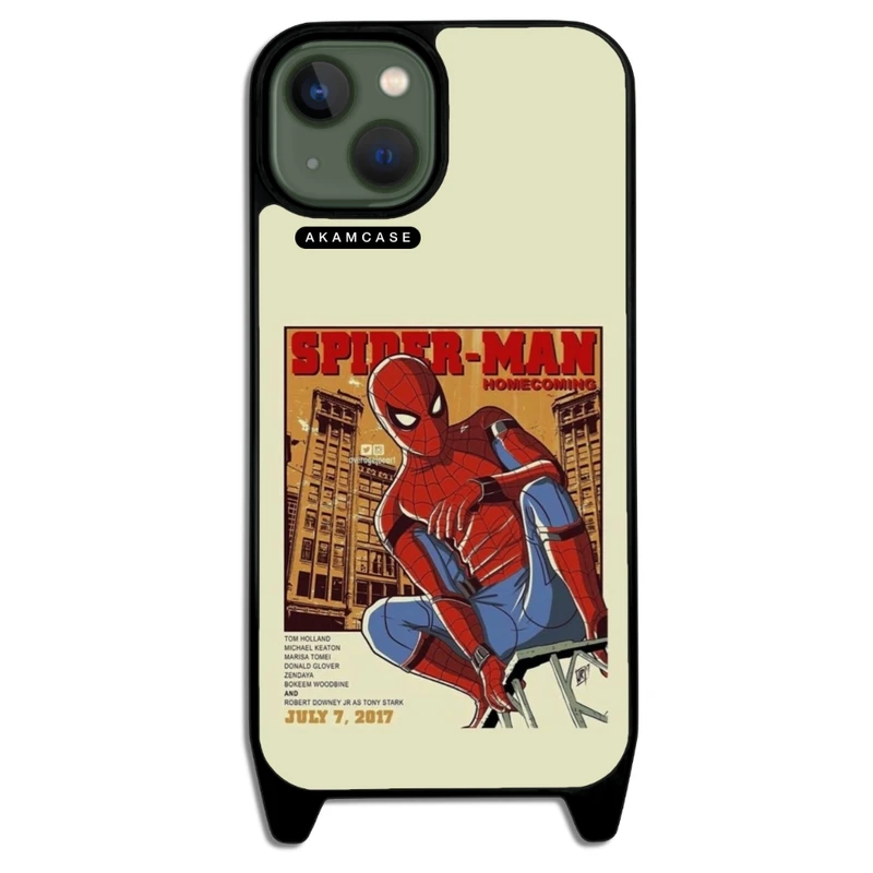 کاور آکام مدل AMCWLA13-SPIDERMAN15 مناسب برای گوشی موبایل اپل iPhone 13