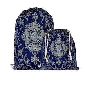 نظم دهنده سفری مدوپد طرح قالی قم لچک و ترنج مدل C-Ghom168 بسته 2 عددی