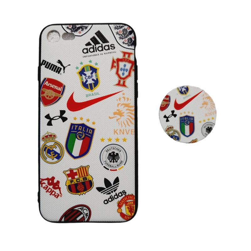 کاور مدل ip6p مناسب برای گوشی موبایل اپل iPhone 6 Plus / 6s Plus به همراه پاپ سوکت