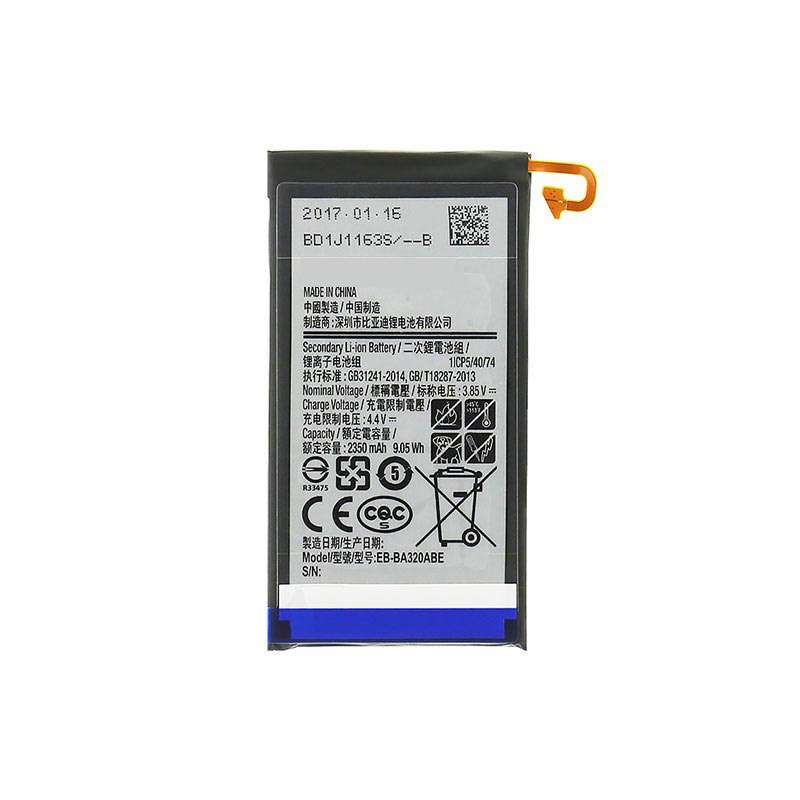 باتری گوشی  کد EB-BA320ABE ظرفیت 2350میلی آمپر ساعت مناسب برای گوشی موبایل سامسونگ galaxy A3 2017
