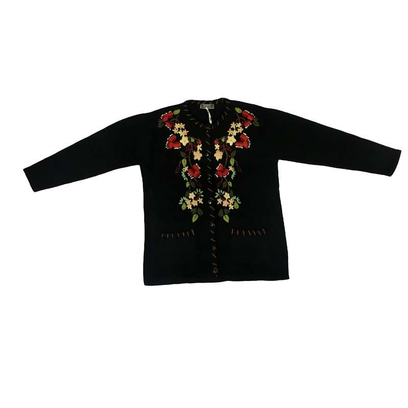 ژاکت زنانه مدل NF-33 flowers